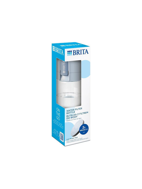 Brita Vital Κανάτα με 2 Ανταλλακτικά Φίλτρα 600ml