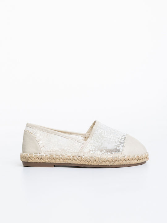 Kinder Espadrilles Slip-On Beige JM-D1981ZZZ-Beige