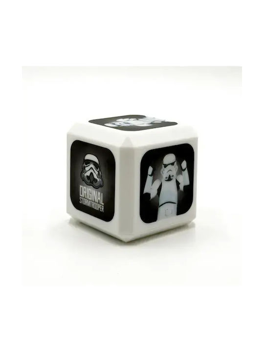 Thumbs Up Star Wars / Original Stormtrooper Digital Tischuhr Weiß