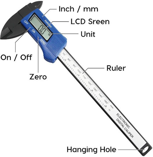150mm Digital Thickness Gauge IN0140