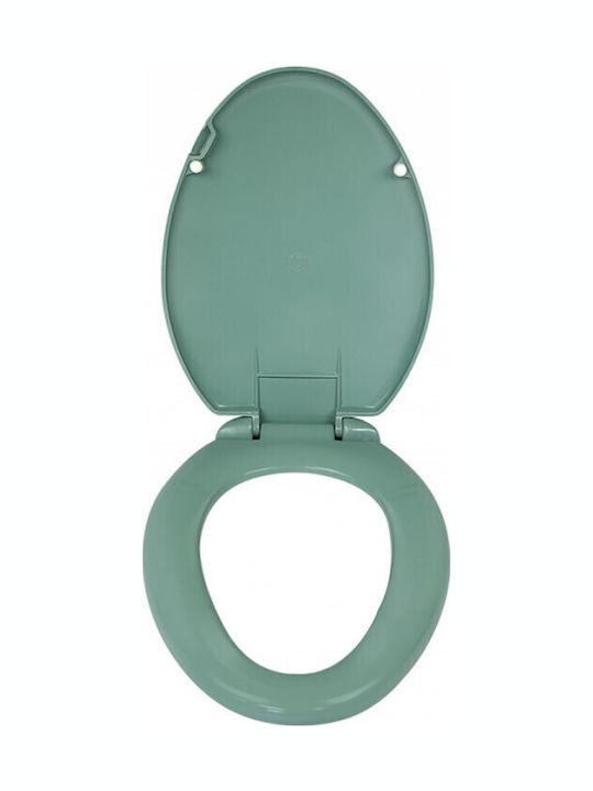 EVIOP Capri Toilet Seat Plastic 52.5x35.5cm Bermuda