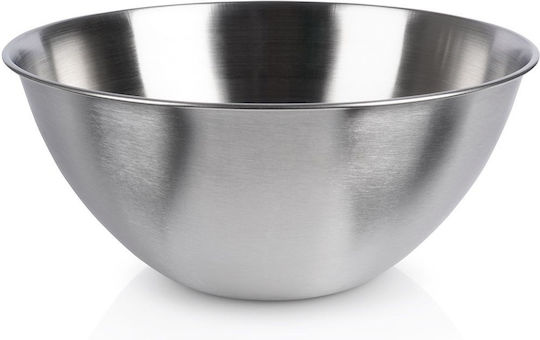 Excellent Houseware Μπωλ Σερβιρίσματος Στρογγυλό Inox με Διάμετρο 21.5εκ.