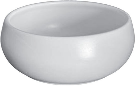 Prestige Serving Bowl Round made of Porcelain White with Diameter 15cm 4pcs