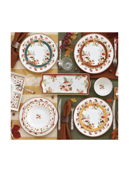 Marva Serving Bowl Round made of Porcelain with Diameter 15cm
