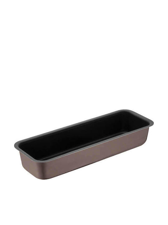 Fest Backform für Torte Rechteckig aus Aluminium 30x6cm