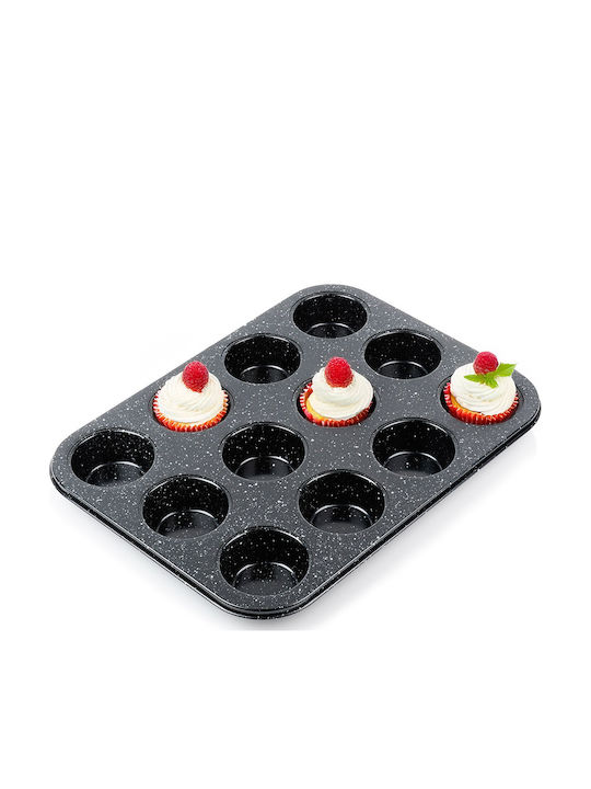Orion Φόρμα Ζαχαροπλαστικής για Cupcakes/Muffins 12 Θέσεων 35x26.5x3εκ.