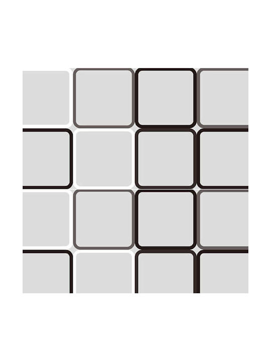 Ankor Peva Душ завеса Geometric Squares