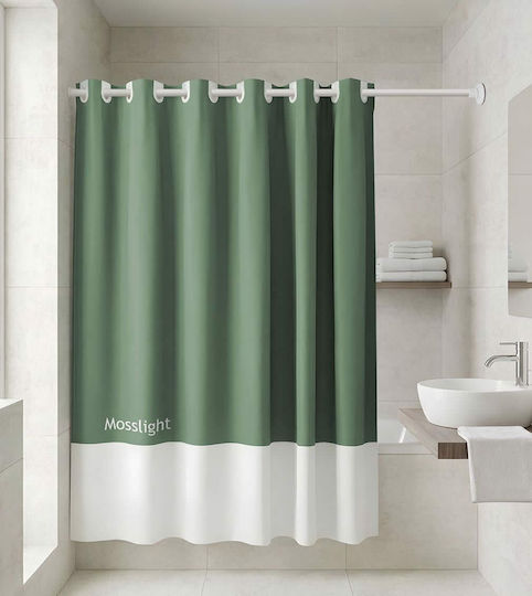 Estia Κουρτίνα 180x200cm Mosslight 02-40291 Estia Κουρτίνα 180x200cm Mosslight 02-40291