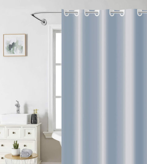 Nima Κουρτίνα Υφασμάτινη 180x200cm Aqua Blue 35465 Nima Κουρτίνα Υφασμάτινη 180x200cm Aqua Blue 35465