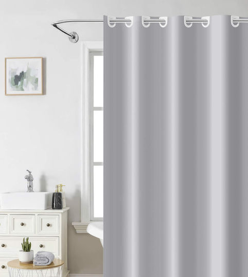 Nima Κουρτίνα 180x200cm Light Gray 35464 Nima Κουρτίνα 180x200cm Light Gray 35464