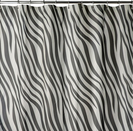 Td Naomi Cortină De Duș Țesătură 180x200cm Neagră