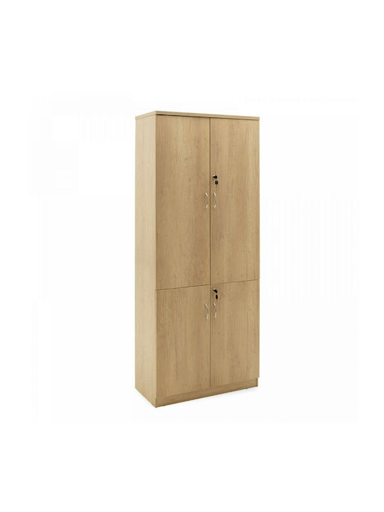 Kleiderschrank Büro Amazon mit Schloss Sonoma 80x40x200cm
