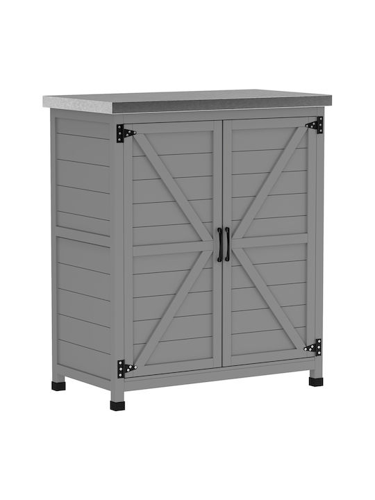 Δίφυλλη Ντουλάπα Ξύλινη 79x43x92εκ.