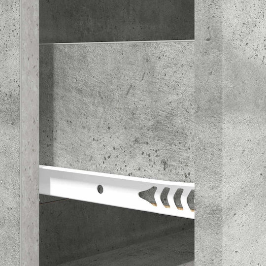 Συρταριέρα Κρεβατοκάμαρας Ξύλινη με 3 συρτάρια Γκρι Σκυροδέματος 66x34.5x90εκ.