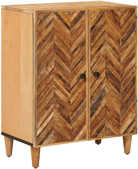 vidaXL Kommode Schlafzimmer Holz mit 7 Schubladen Braune 75x33.5x60cm