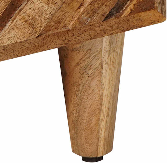Wooden Brown Bedroom Chest of Drawers 60x33.5x75cm