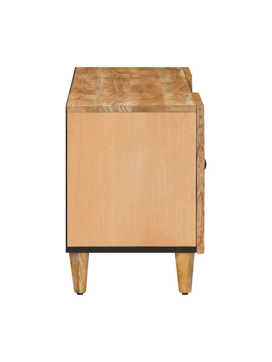 Wooden Brown Bedroom Chest of Drawers 105x33.5x46cm