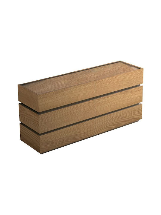 Συρταριέρα Креватокамарас Дървена Sonlen Oak 120x40x72бр