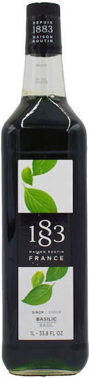 1883 Maison Routin Syrup pentru Cocktail cu Aromă Basil 1000ml