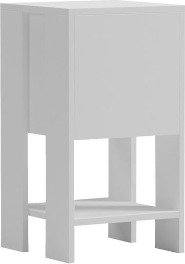 Reppo Ξύλινο Λευκό 30x30x55cm 230-000225