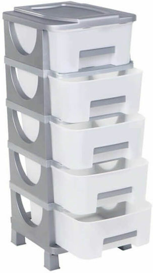 Homeplast Ούμα Συρταριέρα Πλαστική 5 Θέσεων Homeplast Ούμα Συρταριέρα Πλαστική 5 Θέσεων