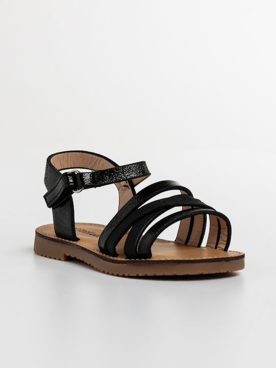 Sandale Tip Pantof Negre