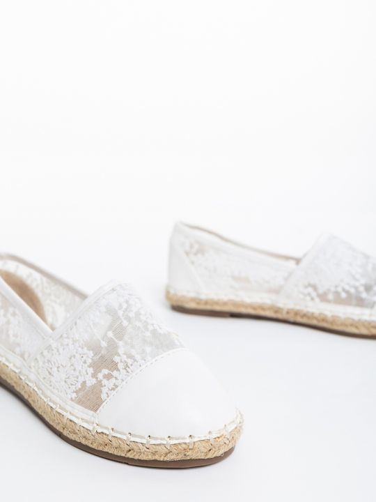 Παιδικές Εσπαντρίγιες Slip-On Λευκές