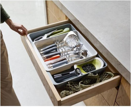 Joseph Joseph Drawer Cutlery Tray Opening Plastic 40x38.5x5cm Grey