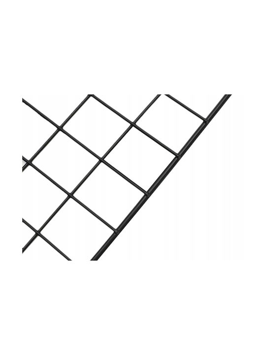 Wall Metal Shelf 38x15x21cm Black