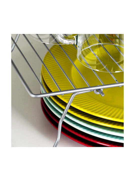 Storage Solutions Półka Na Blat Kuchenny Metalowa Na Nóżkach 37 X 21 X 13,5 Cm