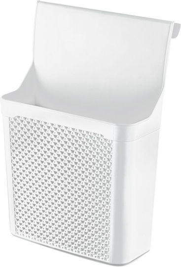 Orion Pendant Plastic Shelf 24x12x35cm White