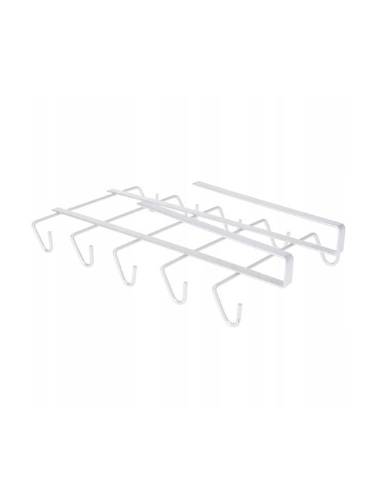 Excellent Houseware Metallic Mug Stand 28.5x15.5x6 cm Grey