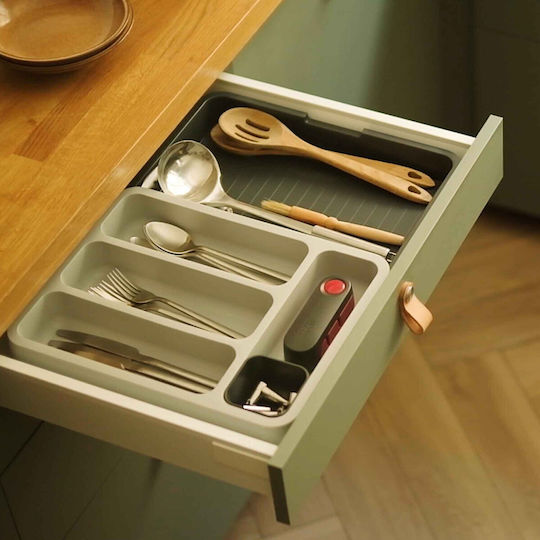 Joseph Joseph Drawer Cutlery Tray Opening Plastic 37x27.8x5.3cm Grey