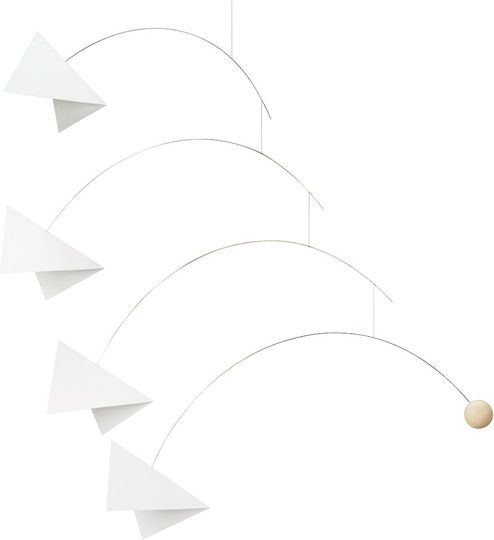 Flensted Mobiles Mobilă Decorativă de Cameră pentru Copii Alb Reflexie 60εκ.