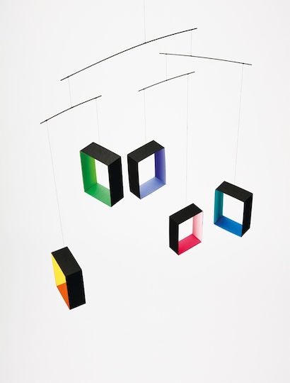 Flensted Mobiles Παιδικό Διακοσμητικό Μόμπιλε Δωματίου Παράθυρα Προοπτική 60x45cm
