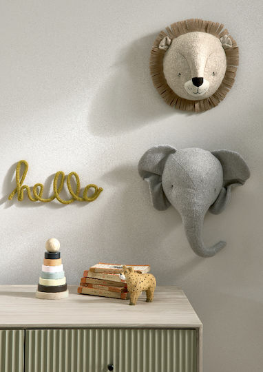 Mamas & Papas Decorațiune De Perete Pentru Copii Cap De Animal Animale 17x25cm Mamas & Papas Decorațiune De Perete Pentru Copii Cap De Animal Animale 17x25cm