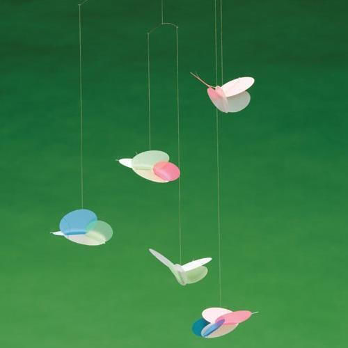 Flensted Mobiles Детско Декоративно Мобиле за Стая Животни Пеперуди 45x68см