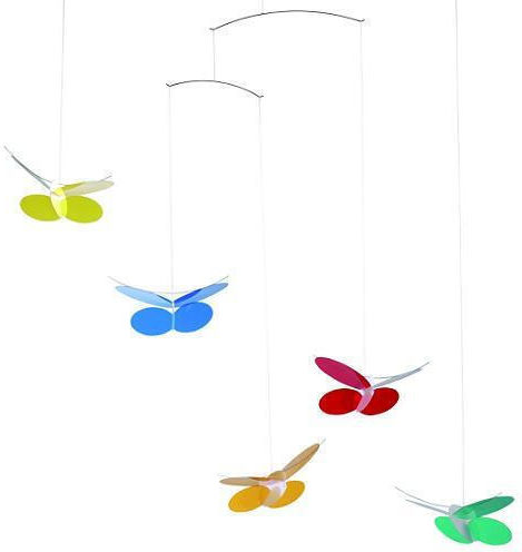 Flensted Mobiles Детско Декоративно Мобиле за Стая Животни Пеперуди 45x68см