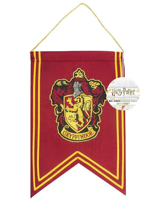 Cinereplicas Kinder Dekoratives Banner Rot aus Stoff Gryffindor 30x44cm