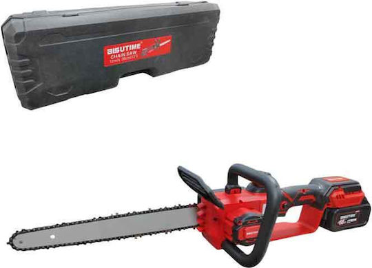 Electric Chain Saw Cordless Operation Handheld Pruning 2 Battery Eu
