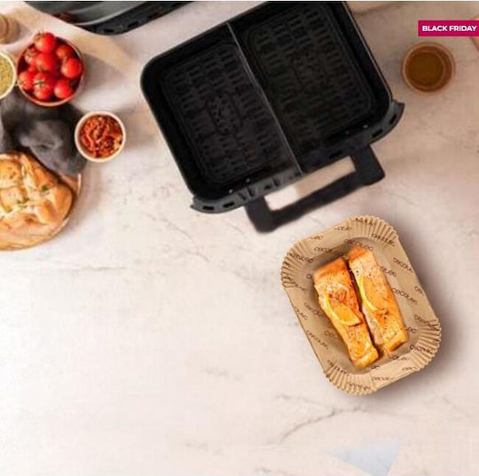 Cecotec Cec101750 Αντικολλητικά Χαρτιά για Air Fryer 18x24εκ. 150τμχ