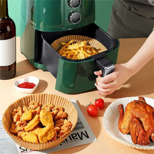 Raf Non-stick Papers for Air Fryer 16x16cm 50pcs
