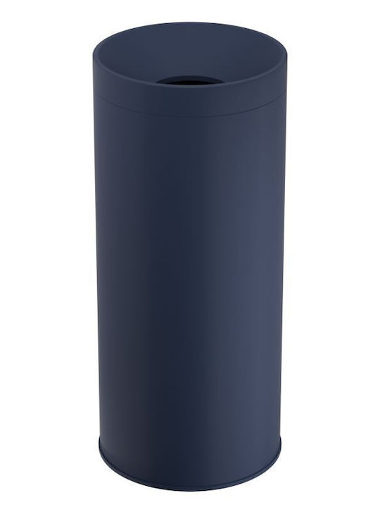 Pam & Co Coș De Rufe Metalic 65lt 34x34x70cm Albastru