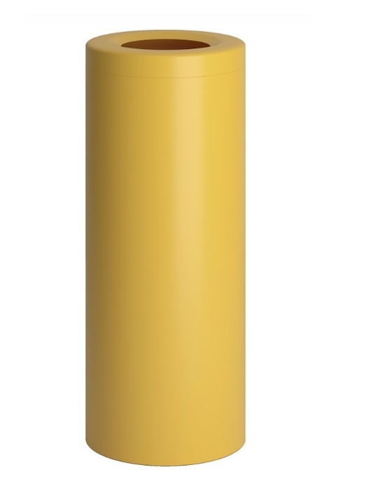 Pam & Co Coș De Rufe Metalic 30lt 25x25x57cm Galben