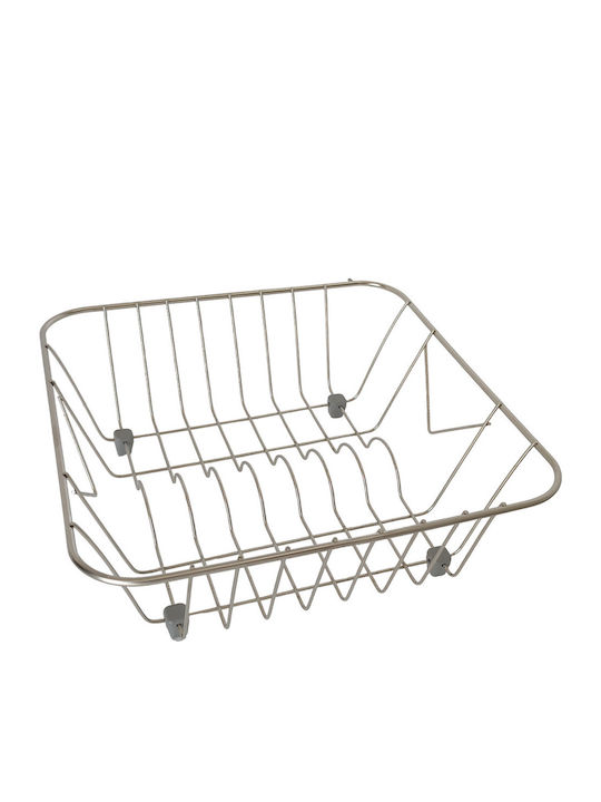 Sanitec No 13 Sink Strainer Inox Silver 37x33x12cm