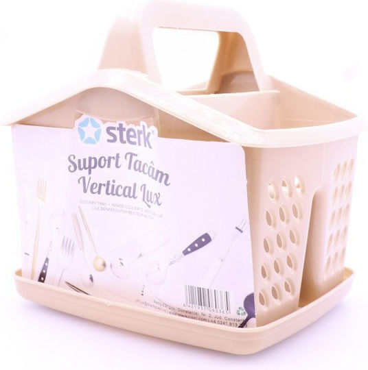 Sterk Suport De Scurgere Pentru Tacâmuri Din Plastic Roșu