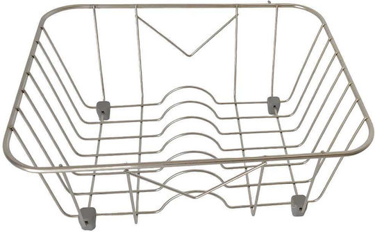 Sanitec No 3 Sink Strainer Inox Silver 40x31x31cm