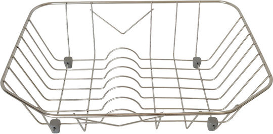 Sanitec No 9 Geschirrabtropfer Abtropfgitter Inox Silbern 32x40cm