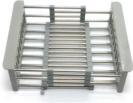 Factory Abtropfkorb Inox Grau 42x23x23cm
