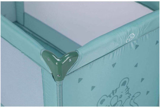 FreeOn Playpen with Mattress Green 60x120cm